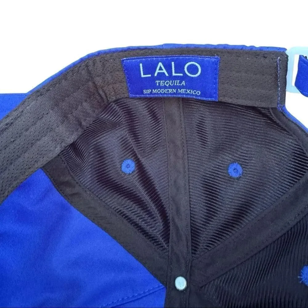 LALO Tequila Unisex Bright Royal Blue Baseball Cap Hat One Size Fits Most